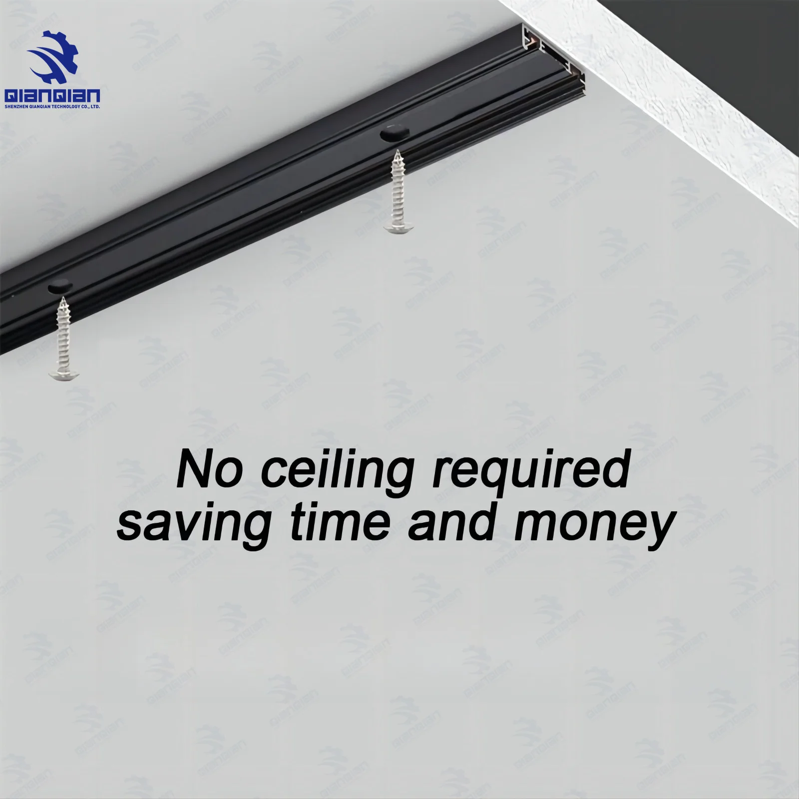 Bright installation magnetic track light ultra-thin ceiling-free home bedroom aisle no main light