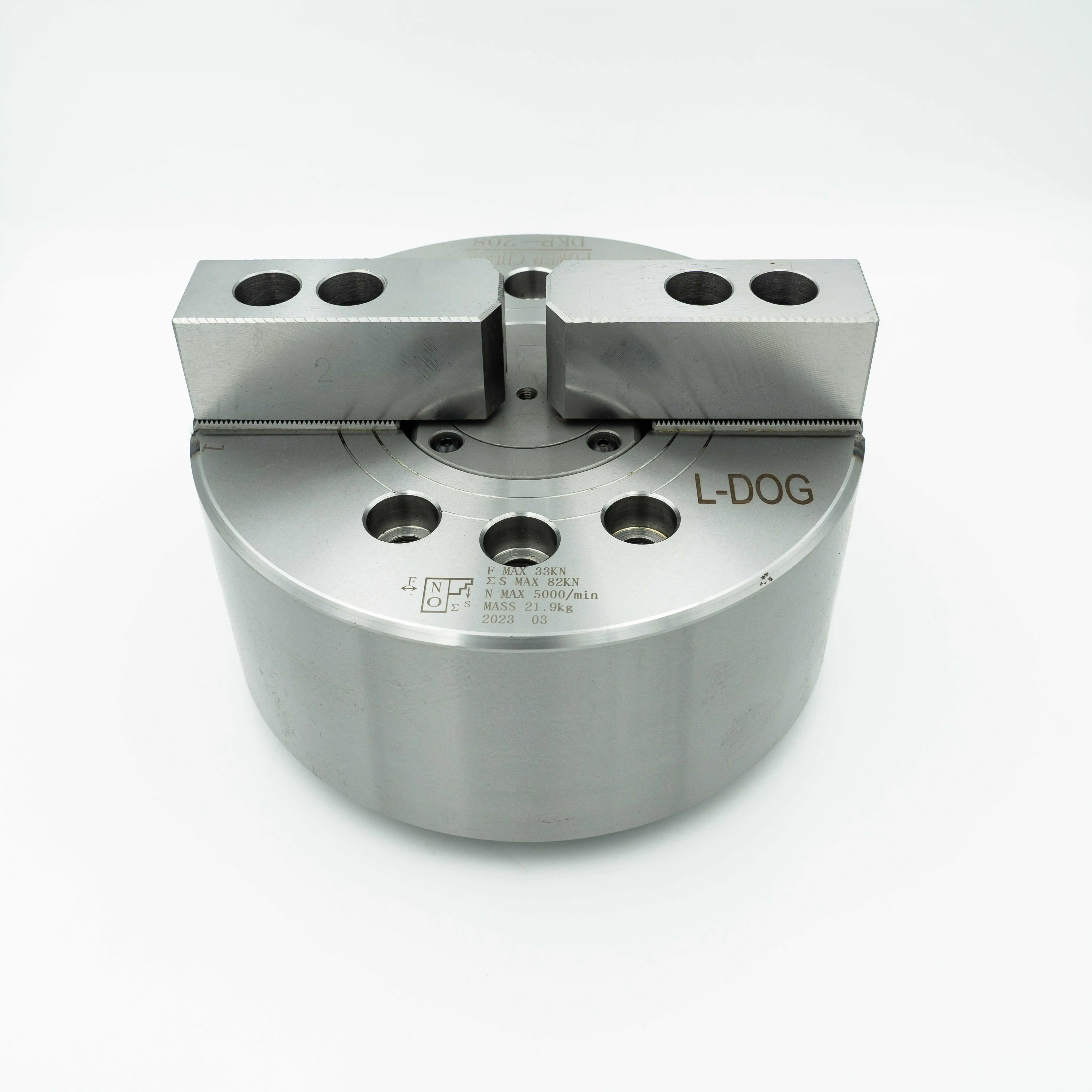 OPBT-206 2 Soft-Jaws Lathe Chuck Hydraulic chuck 2 jaw A2-5 Nose of Spindle lathe chuck