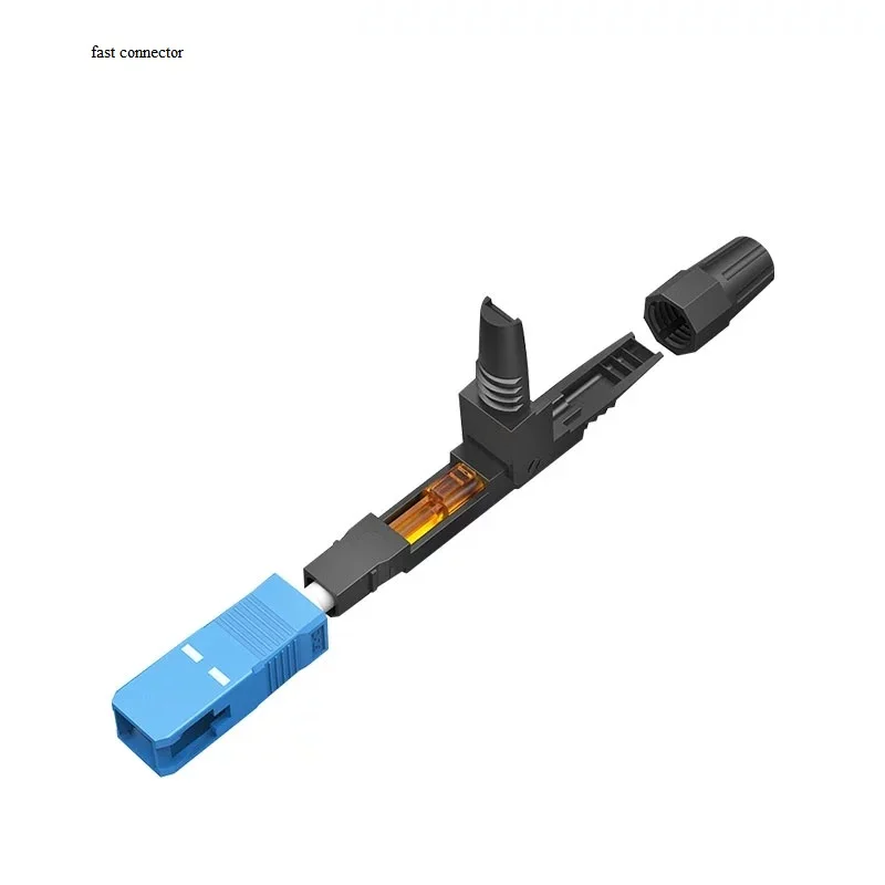 Fiber Optic Fast Connector SC APC FTTH SC Quick Connector SC Adapter