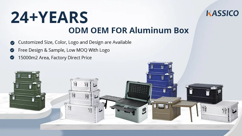 aluminum storage box 6