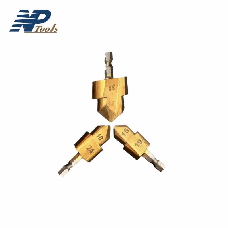 New Tin-coated Hexagonal Shank PPR Lift Drill Bit 20/25/32 Drill Bit