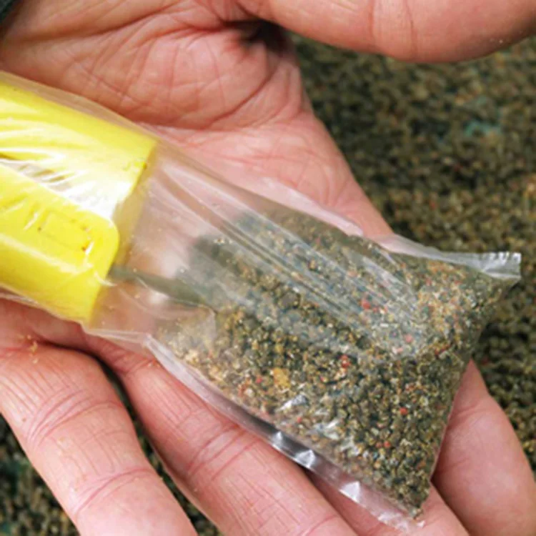 factory wholesale  7*14mm PVA bag for carp fishing homing bait