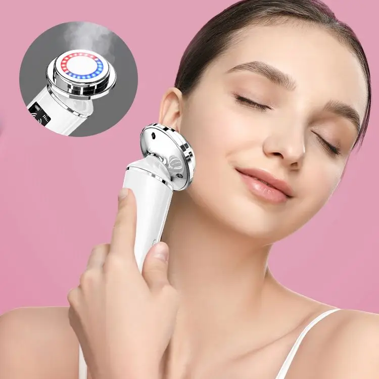 For Face Mini Beauty Massager Lifting Microcurrent Lift Review Led Radio Frequency Skin Tightening Facial Rf Beauty Device