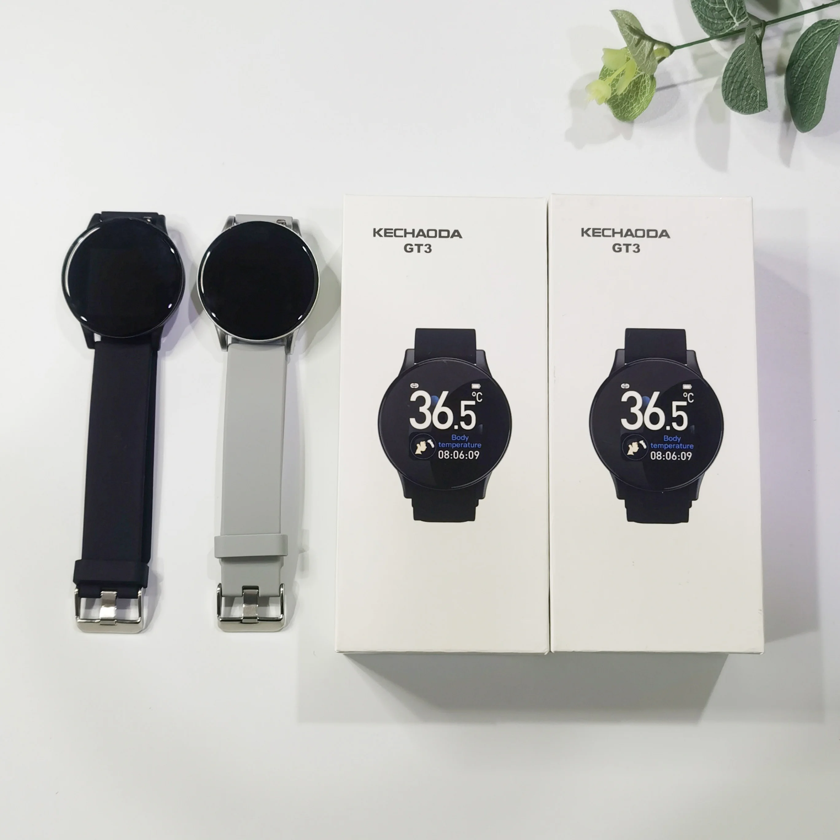  KECHAODA GT3 брендовые наручные часы с логотипом под заказ температура корпуса ip67 водонепроницаемые черные ручные Смарт-часы для