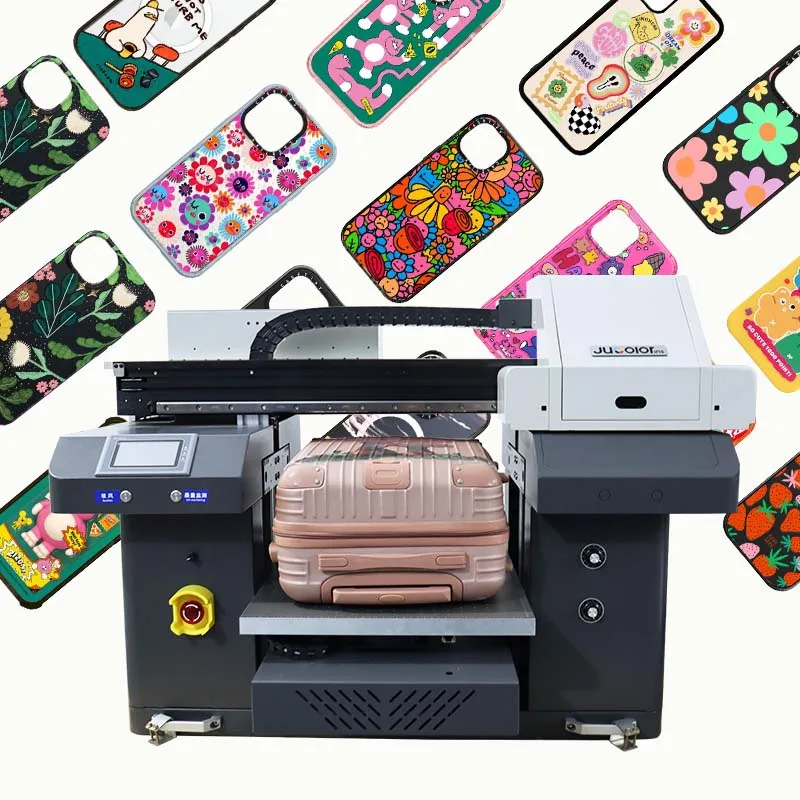 Jucolor Starter easy-to-use a2 uv printer 4060 model phone case notebook acrylic uv printer