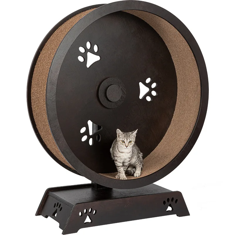 Pet Playtime Essential Indoor Cat Treadmill Exercise Wheel for Feline Fitness and Health Cat Exercise Wheel Equipment