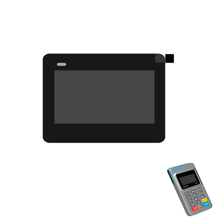 
Custom Oem Japan Asahi 7inch touch glass panel j7 max touch glass Anti-Glare 4 inch touch sensitive black tempered glass 