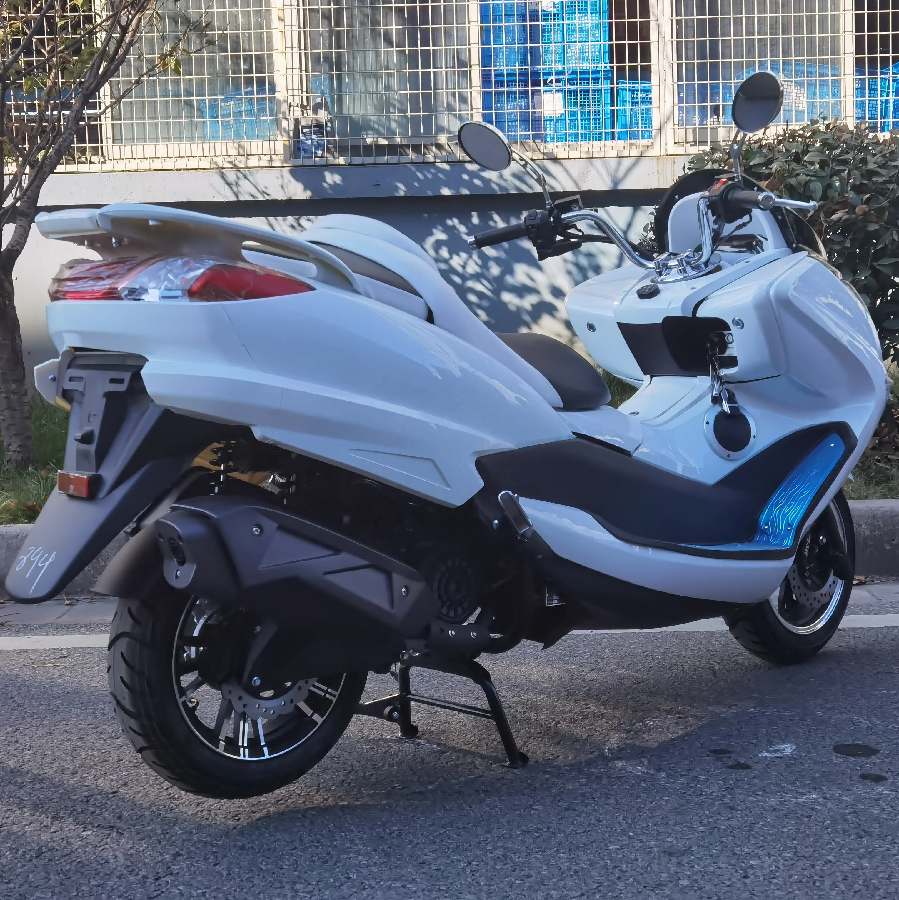 gas powered gasoline scooter popular scooter T3 150CC 200CC Air cooled engine racing motorcycle