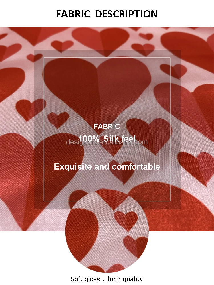 Custom print logo stylish long scarves square polyester silk satin designer head scarf for women