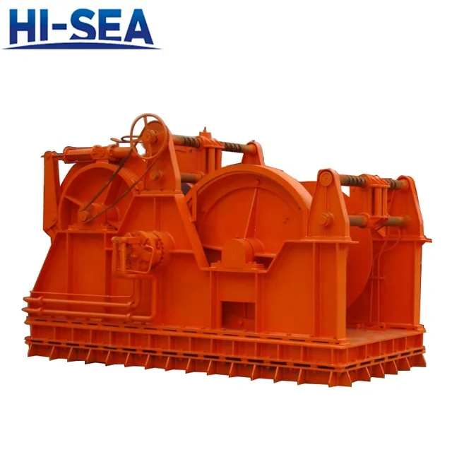 Hydraulic Waterfall Dual Drum Winch
