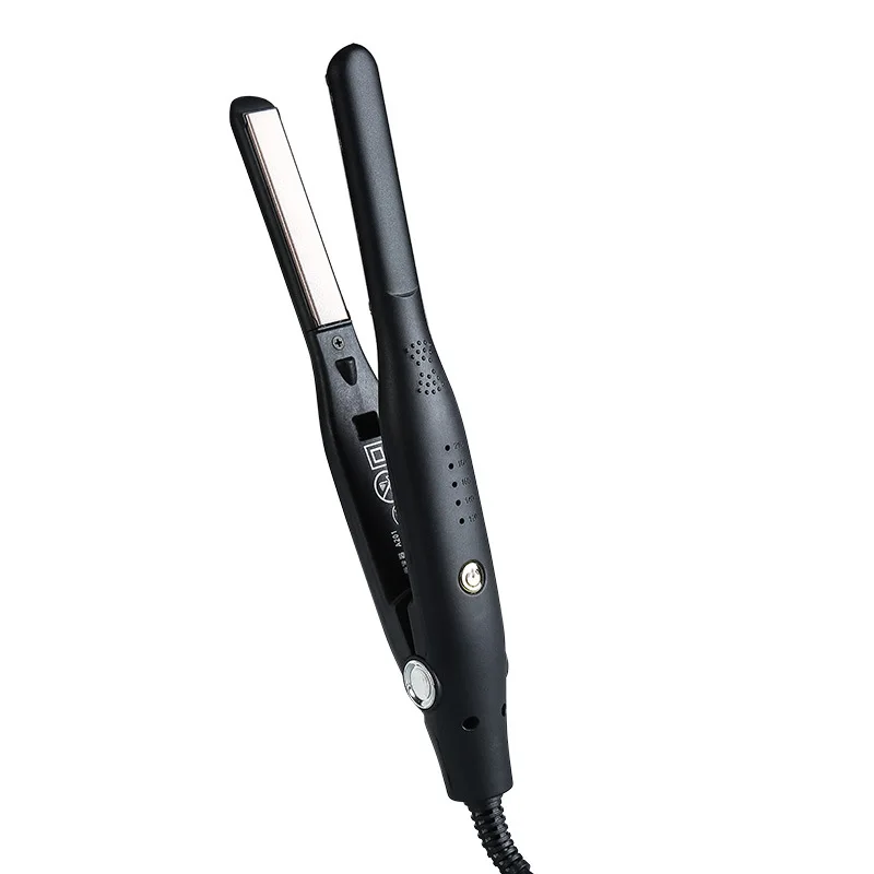 Multi Functional  Mini Hair Straightener Ceramic Mini Flat Iron  Temperature Regulating Straightener Flat iron