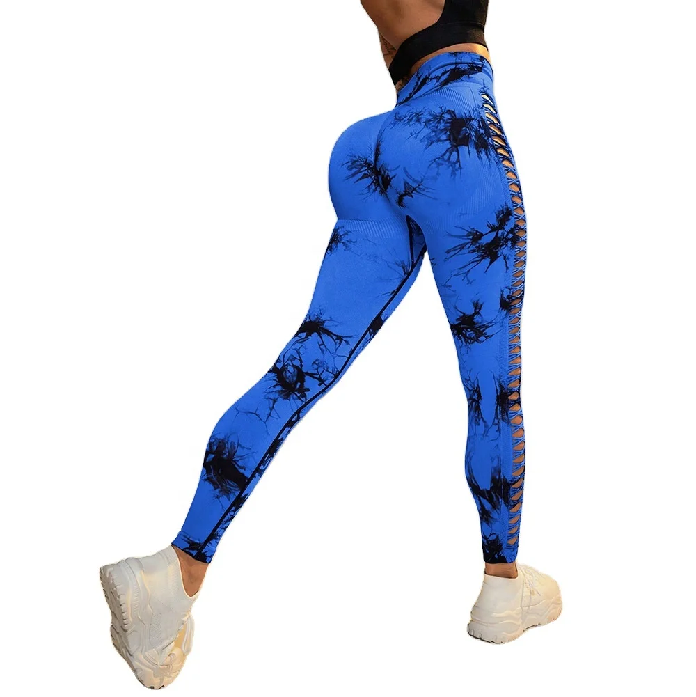 Hot Sale Women Sexy High Waist  Sport Leggings Female Seamless  Gym Leggings Sport Tights Yoga Pants