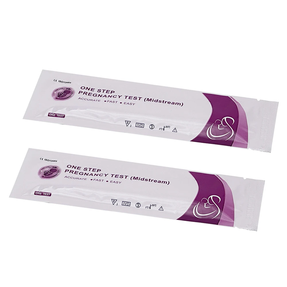 Midstream pregnancy test hcg urine rapid test device disposable hcg strips rapid test kits