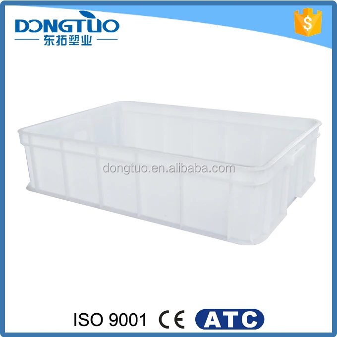 Hot design plastic container/bin stack plastic tray for fruits and vegetables