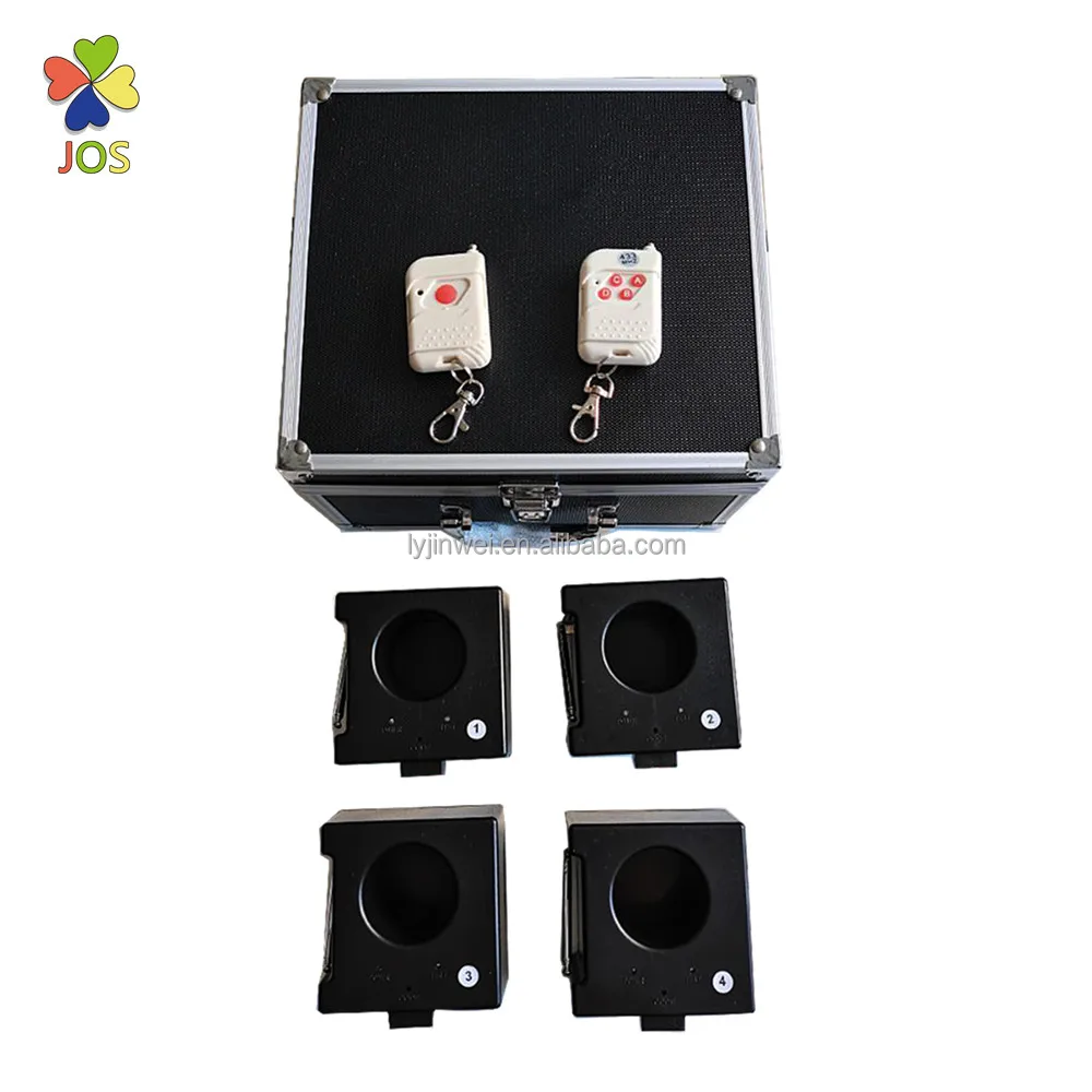 4 channel 9 V battery wireless remote control fireworks firing system for cold fountain fireworks  with  fire all