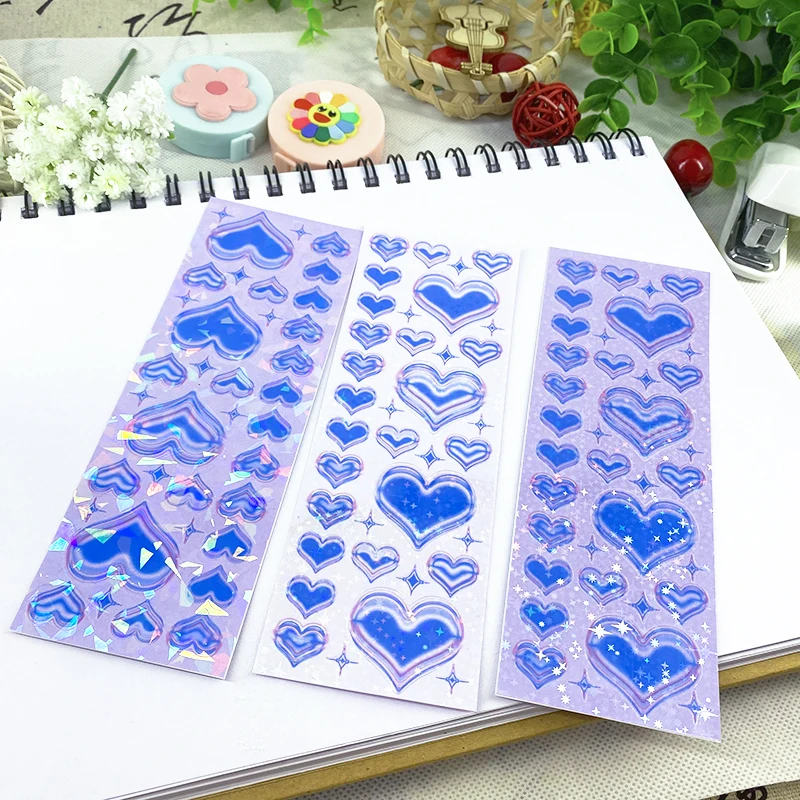 Custom Waterproof Kiss Cut A6 Sticker Paper Sheet