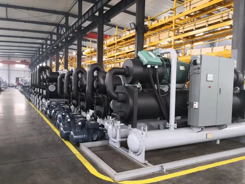 High Efficiency  100RT-----500Tons Industrial Water Cooled Chiller Supplier