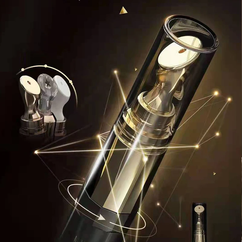 10Ml Plastic Cosmetic Airless Bottle Syringe Eye Cream Tube Packaging Eye Cream Applicator Airless Eye Cream Bottle