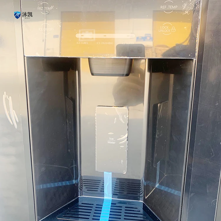 Wholesale Large Capacity Kitchen Refrigerator Home With Ice Maker And Water Dispenser