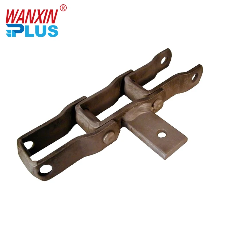 stainless steel high quality chain X678 X348 X458 drop forged Without rivets Chain and trolley forged chain