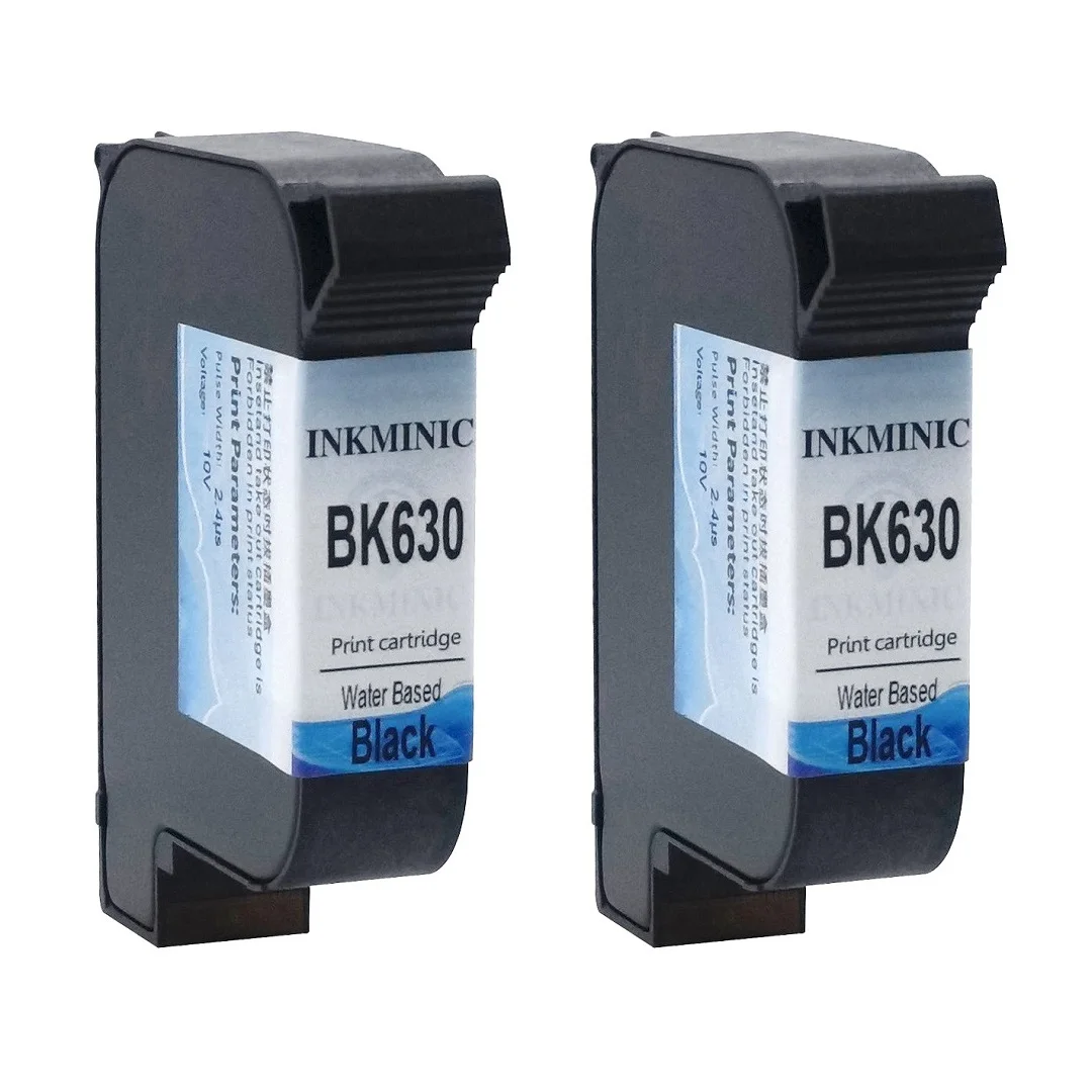 Картридж на основе чернильного растворителя BK117 BK118 BK129 BK140 BK150 BK652 чернильный картридж водной для ручного принтера TIJ