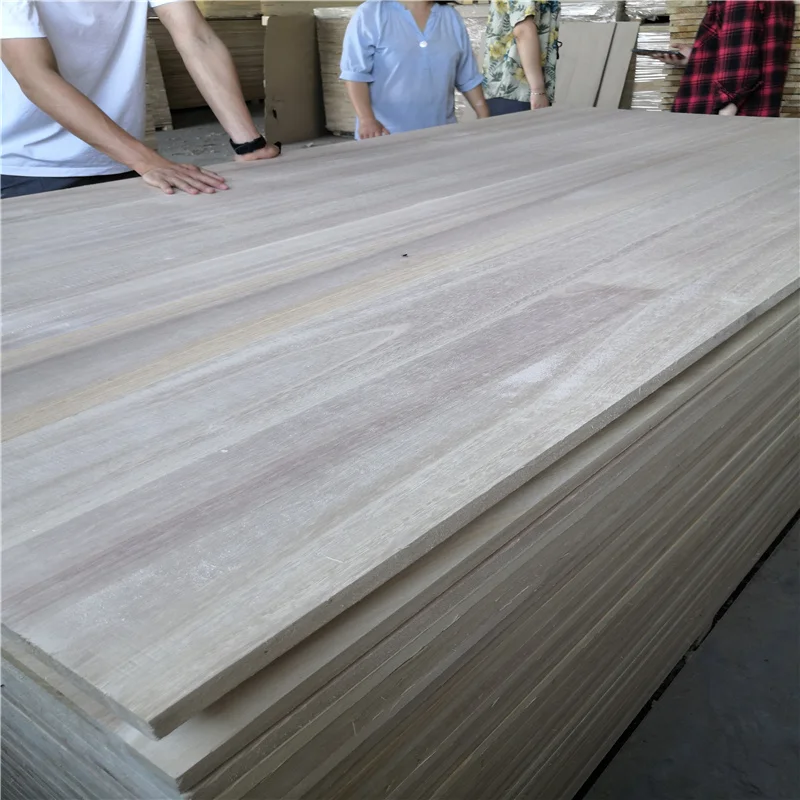 Cheap Board Wood Composite Board Paulownia Wood Furniture Board