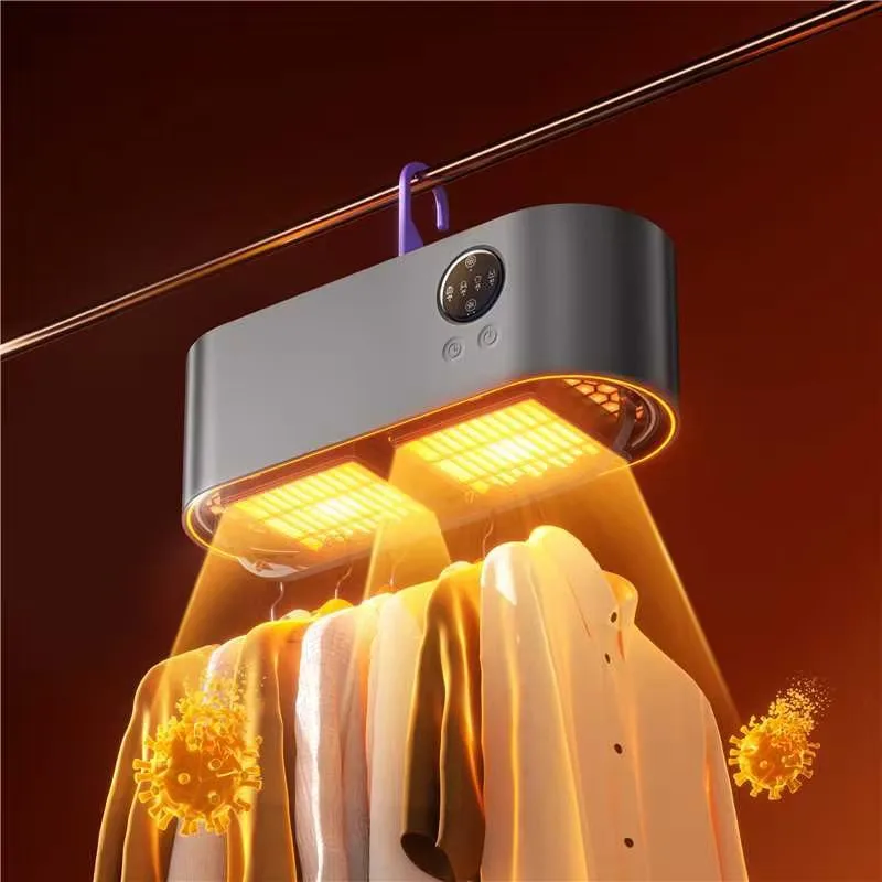 New Design Home Electric UV Heating Foldable Smart Baby Mini Compact Electric Machines Portable Clothes Dryer For Travel