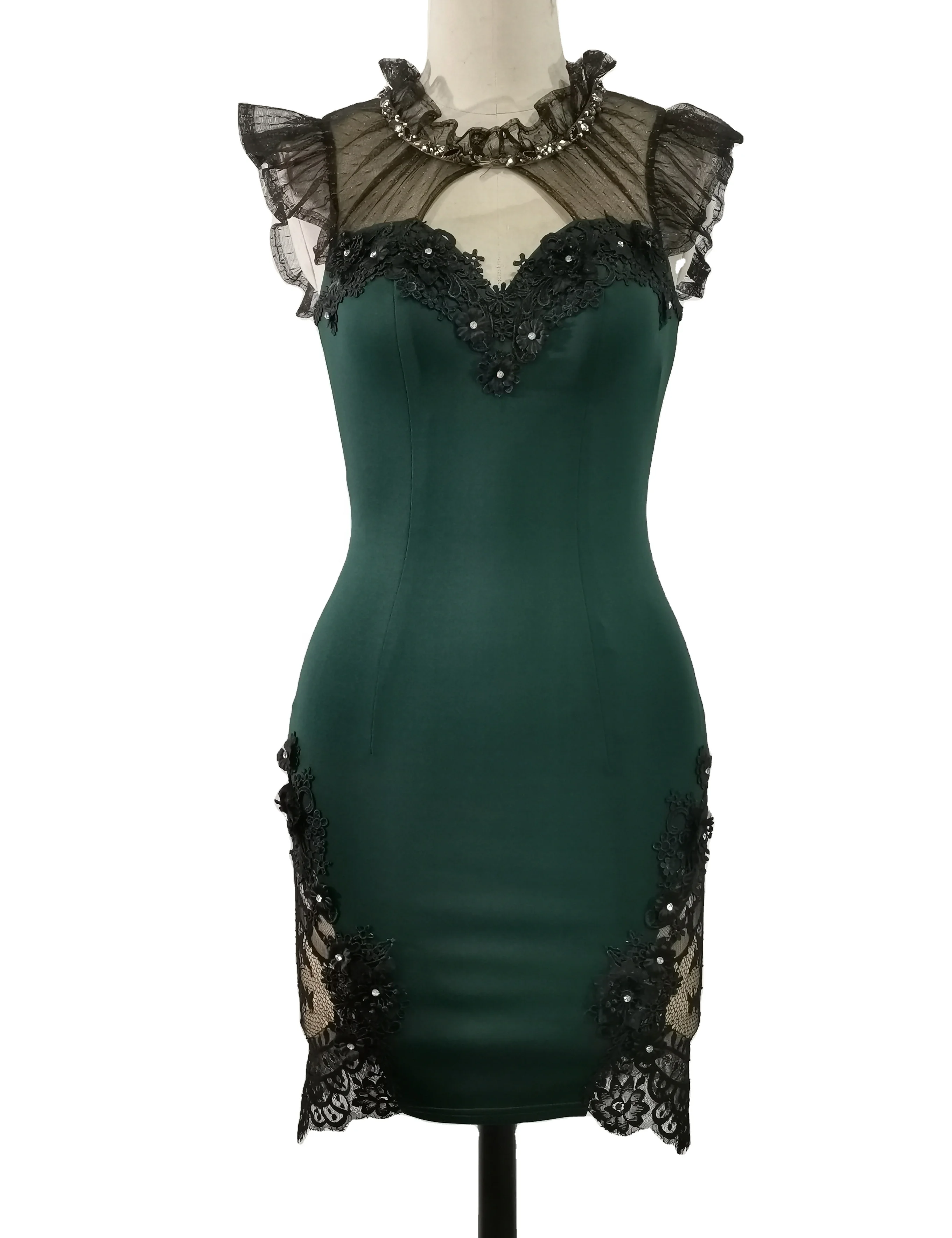 New arrivals custom ladies clothes bandage dresses women mini design bodycon dress  women sexy cocktail dress