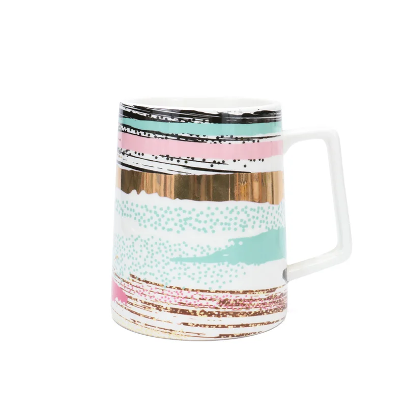 Personalized coffee cup Customizable colors milk and cookie mug Stylish and simple mug