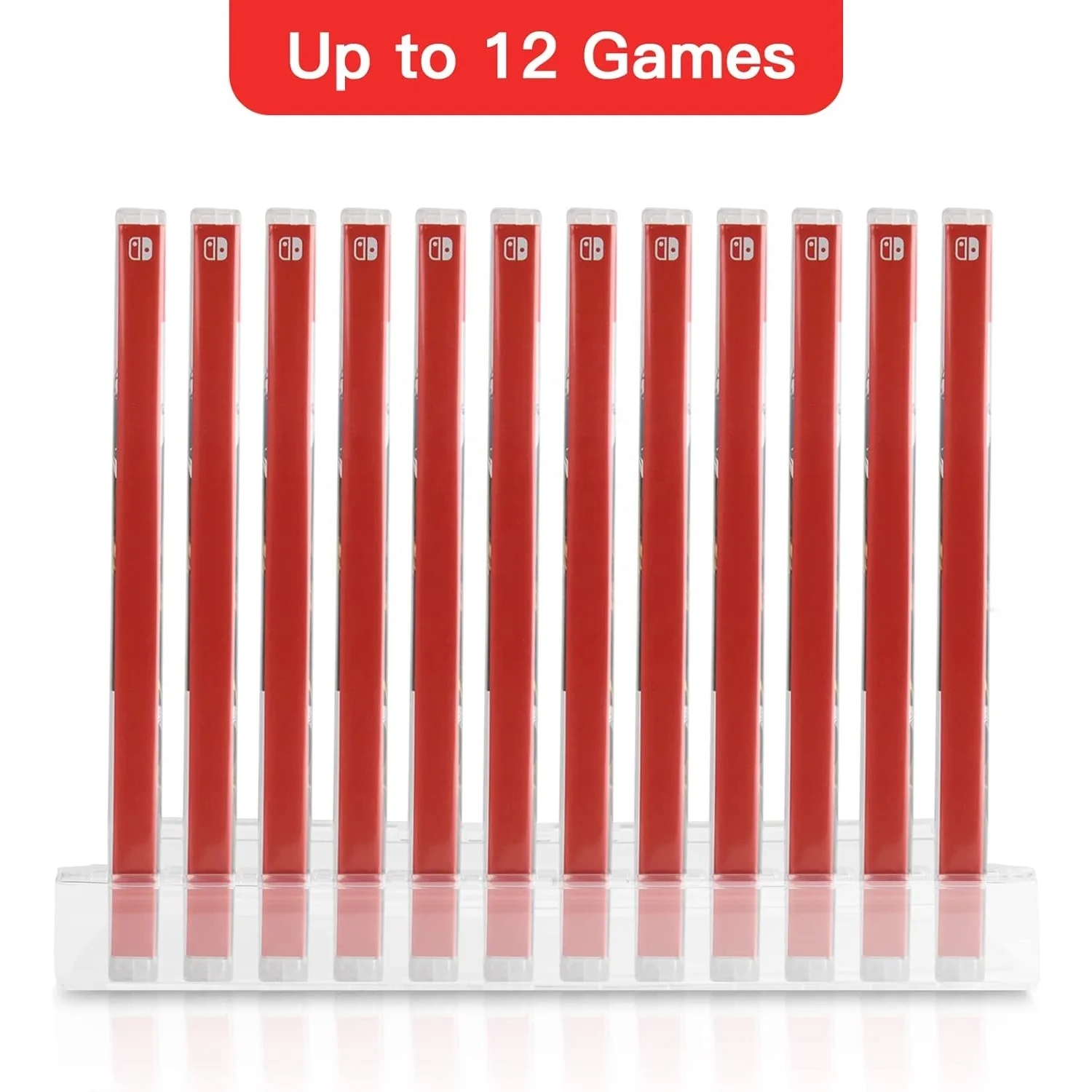 Manufacturers Customized Production of Game Box Disc Storage Rack Transparent Acrylic Home CD Record Game Display Storage Holder