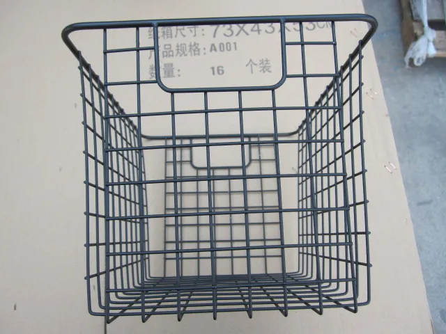 Wrought iron basket Quality Control Service