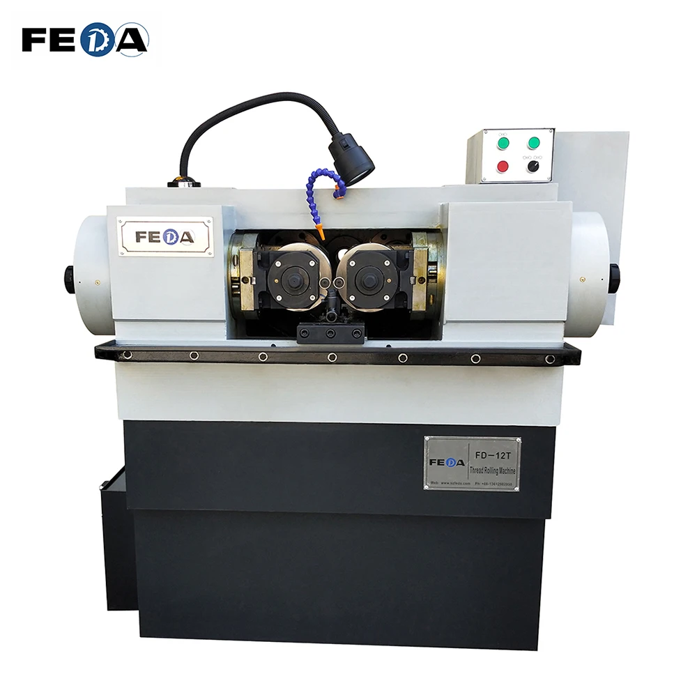 FEDA FD-12T Taiwan automatic thread rolling machine set screw thread rolling machine FD-12T