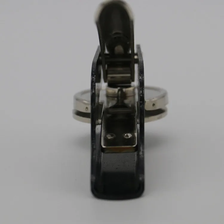 Black Rectangular Office Corporate Paper Stamp Steel Seal Embosser Seal Embosser Envelop Seal