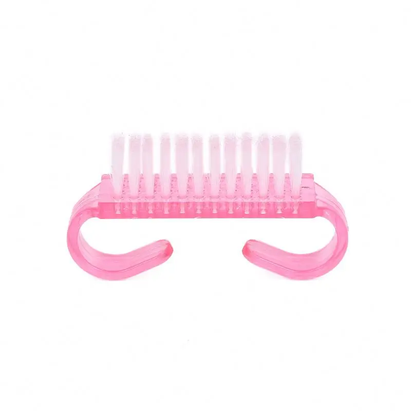 wholesale mini Nail brush manicure tools plastic horn brush small sheep horn brush manufacturers directly supply