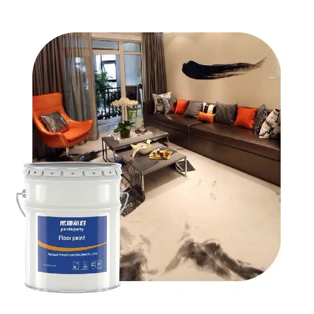 Epoxy resin floor coating for underground parking lot