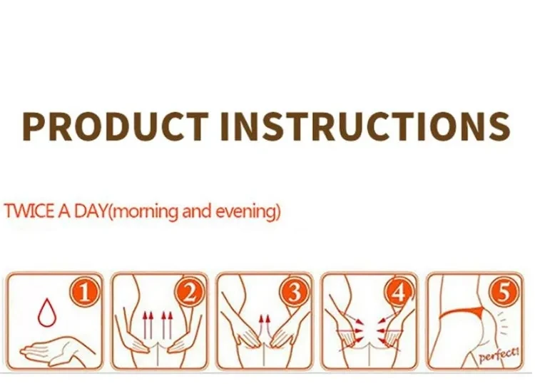 Organic Vegan Women Deeply Moisturizing Tightening Butt Enlargement Cream Bigger Buttock Lifting Massage Cream