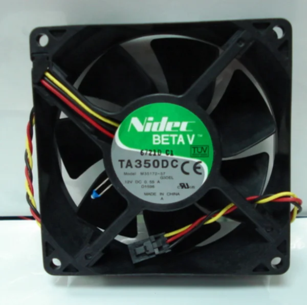 NIDEC TA350DC M35172-57 9 см 9232 0.55A DC12V Вентилятор охлаждения