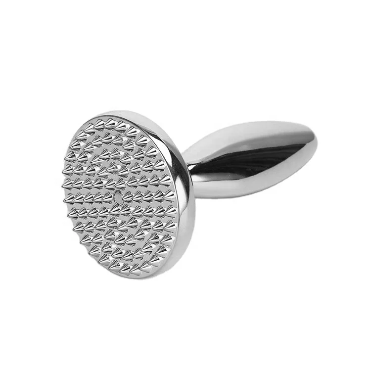 Professional Kitchen tool Manual Zinc Alloy Meat Tenderizer Meat Pounder Mallet Customized Dual-sided Meat Tenderizer Hammer