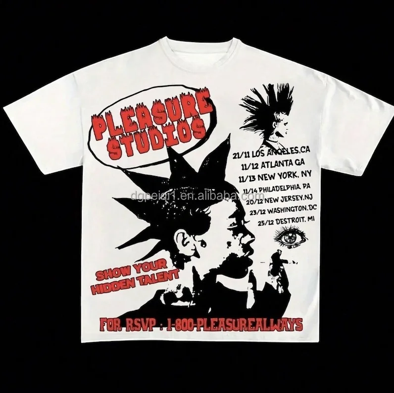 Peeqi Hot Trendy Punk Style Cotton T-shirt and Pu waistband waist belt and Pu Shorts Cool Party Club Wear 3 piece set Women