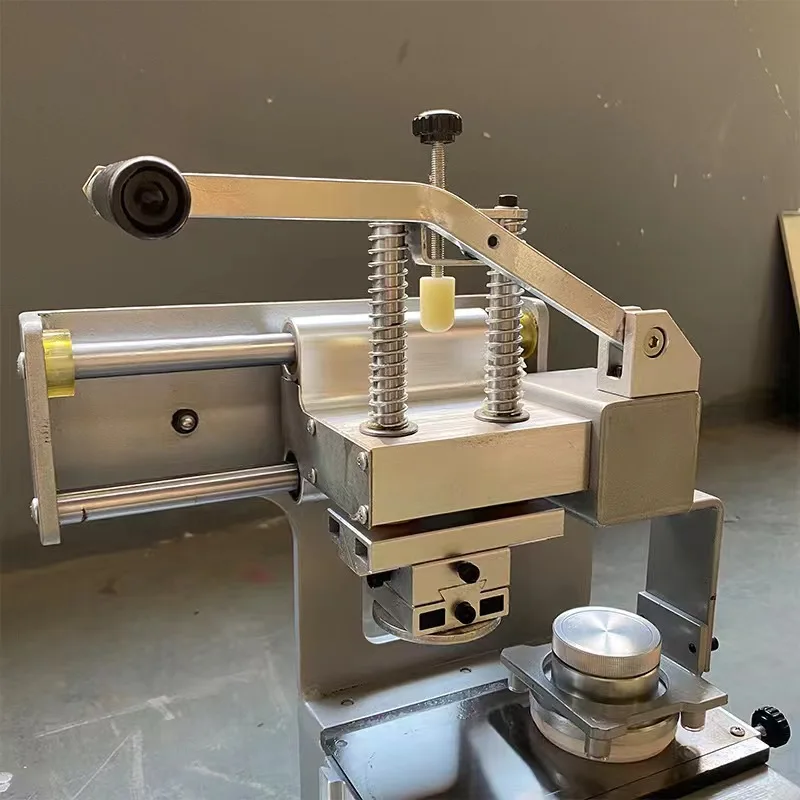 Pad Printing Machine On Straw Pad Printer Machinery For Toys Safety Helmet BallS Pens Manual Pad Printing Machine
