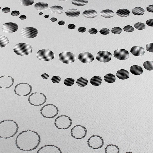 Высококачественная трикотажная ткань для подводного плавания, матрас из 100% полиэстера, подушка, ткань с круглым рисунком