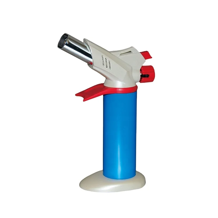 Gf-8761 Refillable Jet Double Flame Lighter Cigarette Kitchen Torch Lighter