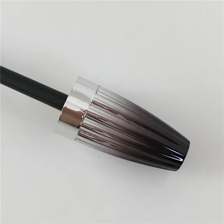 Elegant gradient metallization cosmetic eyebrow tube empty eyelash packaging mascara container