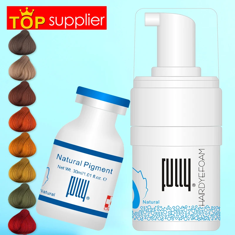 
China Manufacturer OEM Permanent Hair Dye FULLY Hair Color Spray 