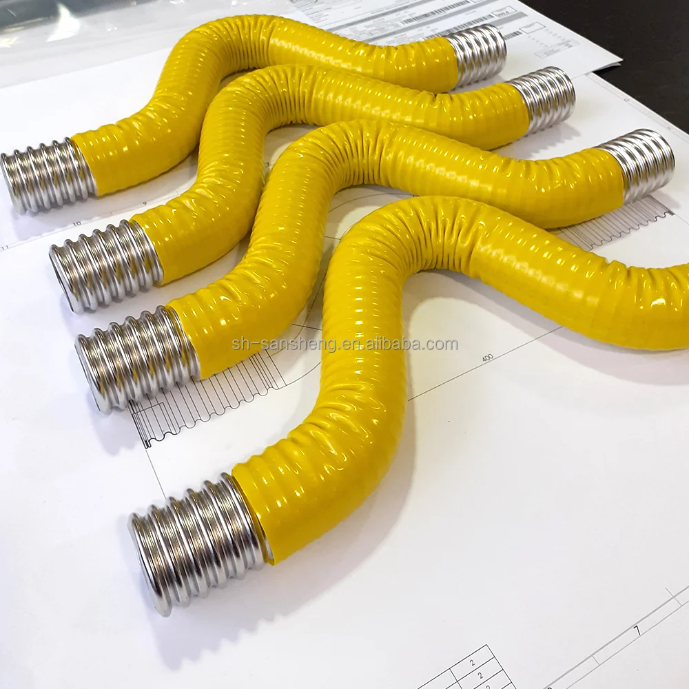 Quality  flexible stainless steel hose 304 metal   underfloor heating corrugated  pipe