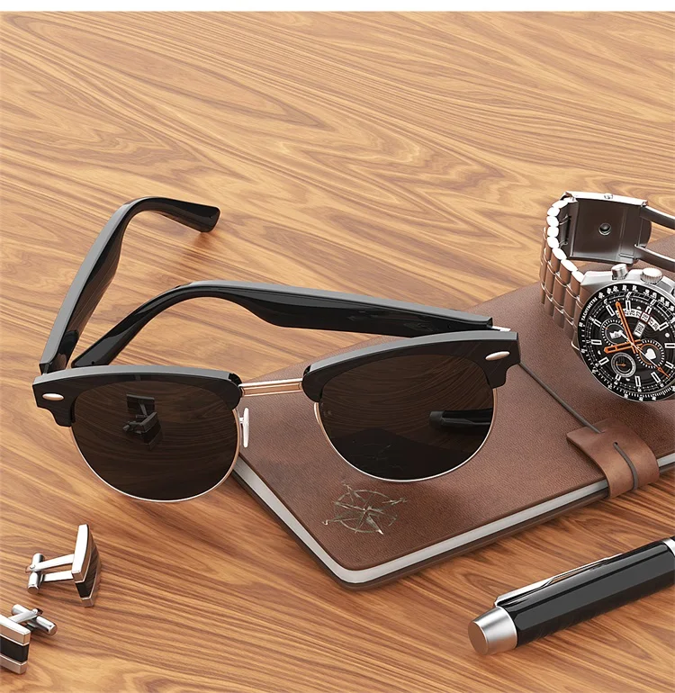 
Fashion Sunglasses Newest 2020 New Glasses Calling Smart Sunglasses With Tws Headphone 