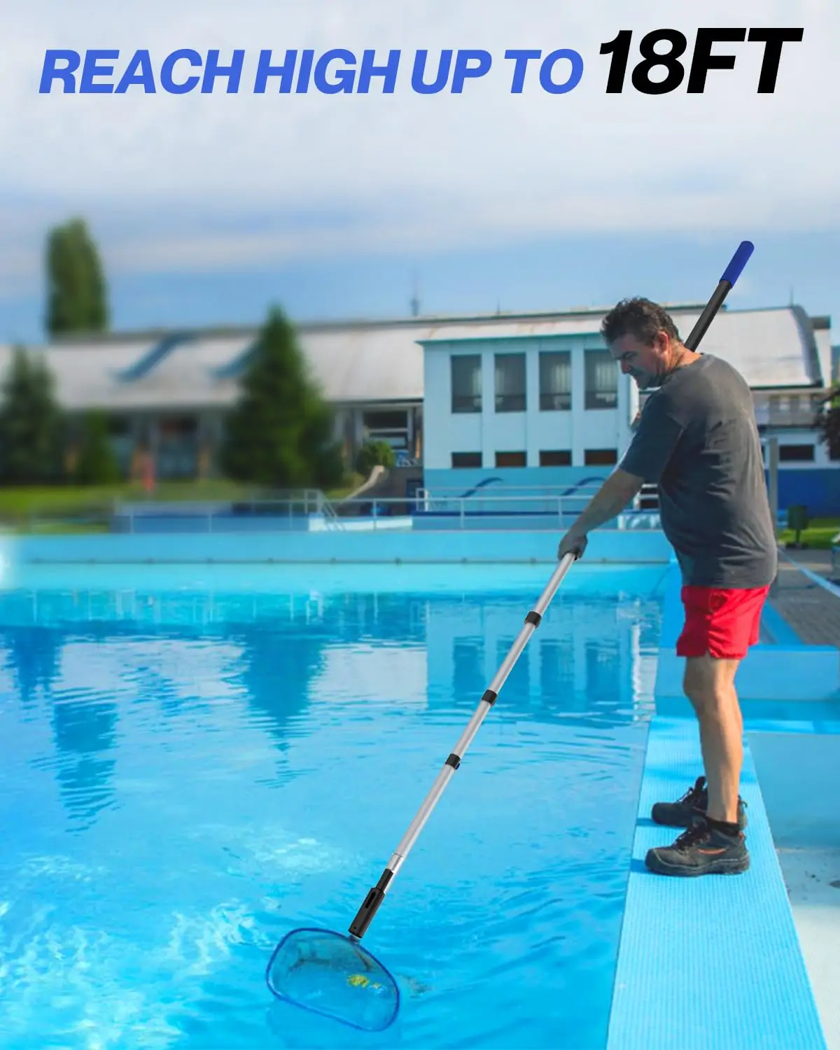 Factory Wholesale Multi-Purpose Extension Pole Custom carbon fiber Durable Telescopic Pole cleaning tools