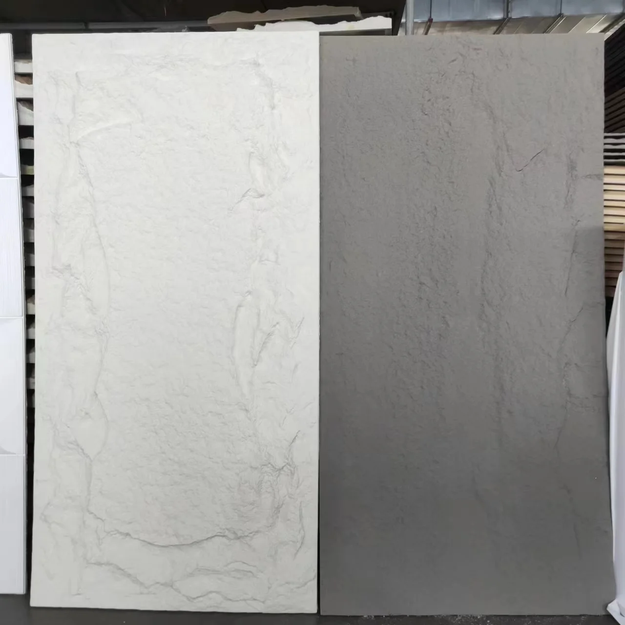 Cheap Wholesale Price Travertine Flexible Panel PU Stone Outdoor Wall Cover Slab Wall Cladding Mushroom Panels