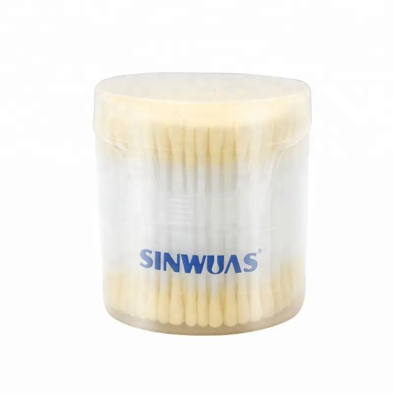 Одноразовые OEM Качество Изысканный Бесплатная загрязнение и гигиена чистый ватный тампон