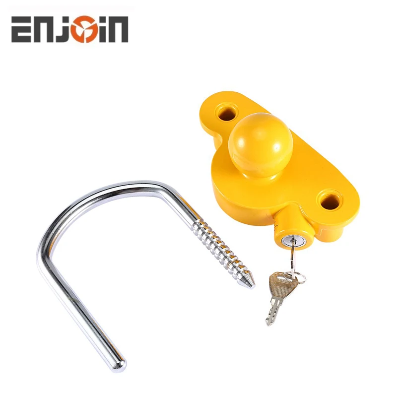 Универсальные шаровые замки для прицепа ENJOIN, замок для сцепки с зажимом, крошечный тяжелый шаровой Соединительный замок для прицепа